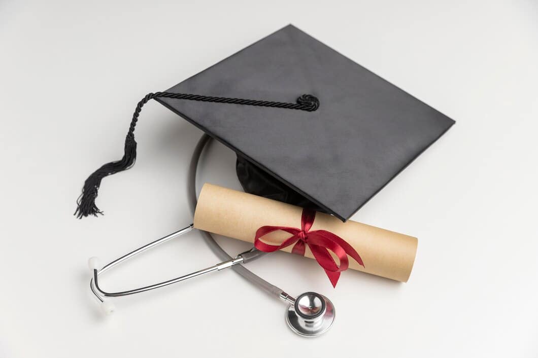 diploma de graduacao e chapeu de toga 23 2148928780