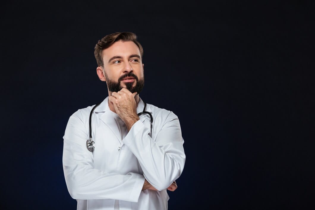 retrato de um medico homem pensativo 171337 102