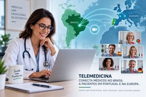 Telemedicina conecta o médico brasileiro a pacientes em Portugal e na Europa